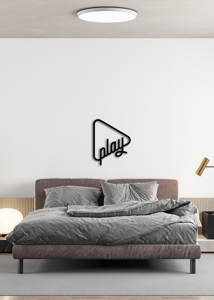 Minimalist Medya İkonu ve 2 cm Derinlik Paylı Doğal Gölge Efekti