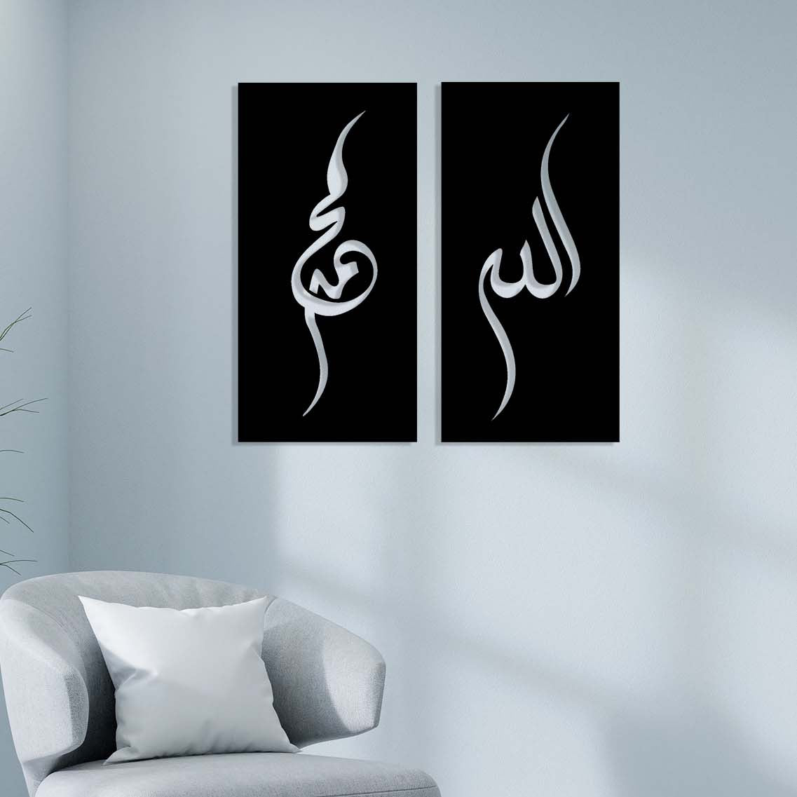 Lazer kesim teknolojisiyle çeliğe işlenen modern hat sanatı detay işçiliği.