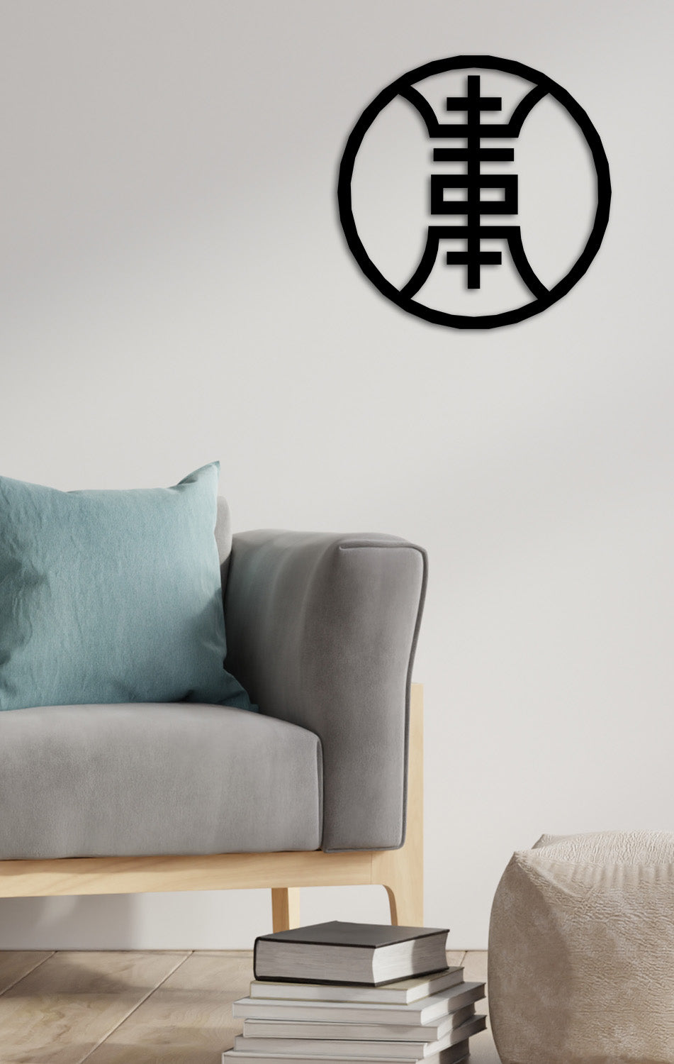 Modern Salon Dekorasyonu İçin Çin Uzun Yaşam Metal Tablo