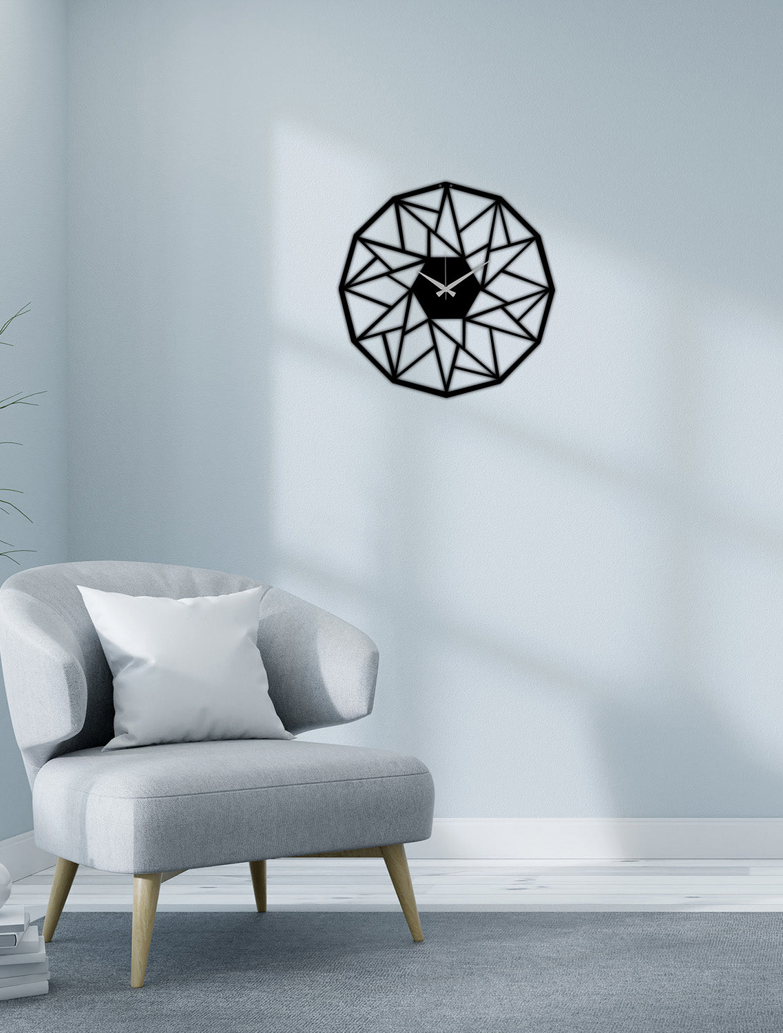 1.5mm Çelik Üzerine Mat Siyah Elektrostatik Toz Boya Lazer Kesim Detayı