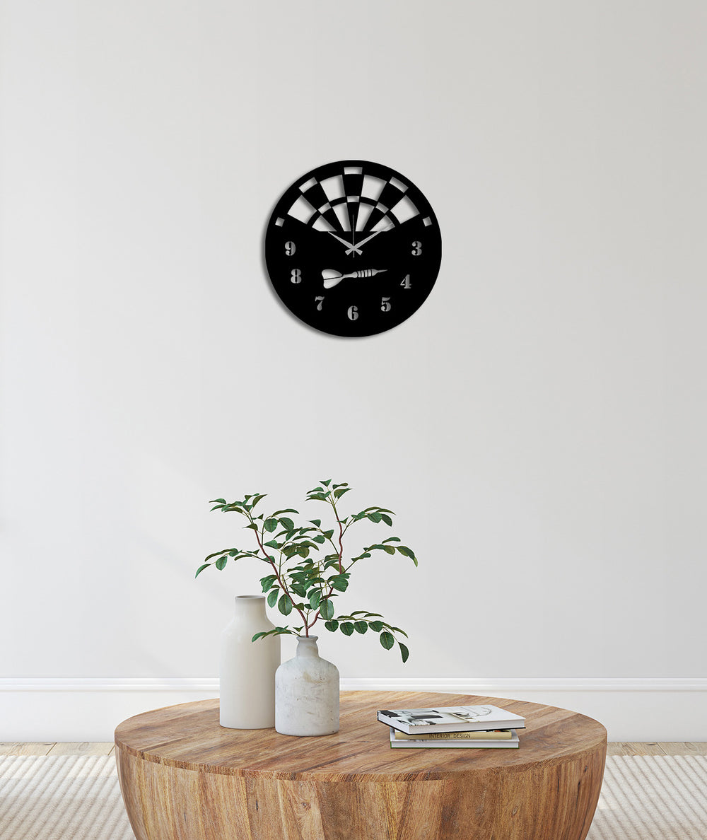 Sessiz Akar Saniyeli (Silent Sweep) Dart Metal Saat