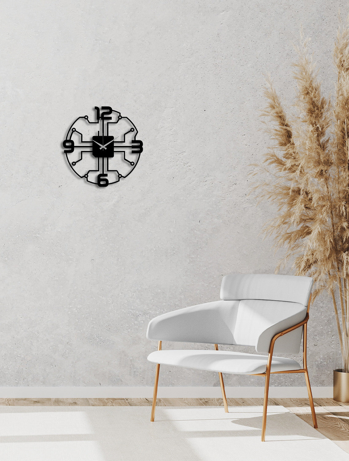 Sessiz Akar Saniyeli (Silent Sweep) Kimya Metal Saat Mekanizması