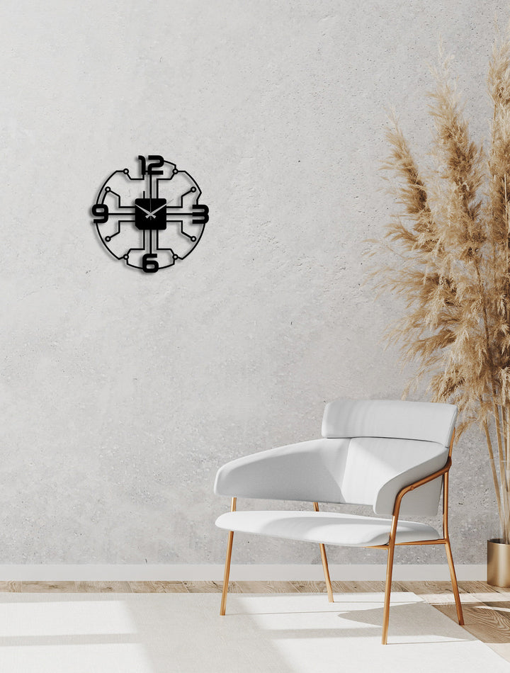 Sessiz Akar Saniyeli (Silent Sweep) Kimya Metal Saat Mekanizması