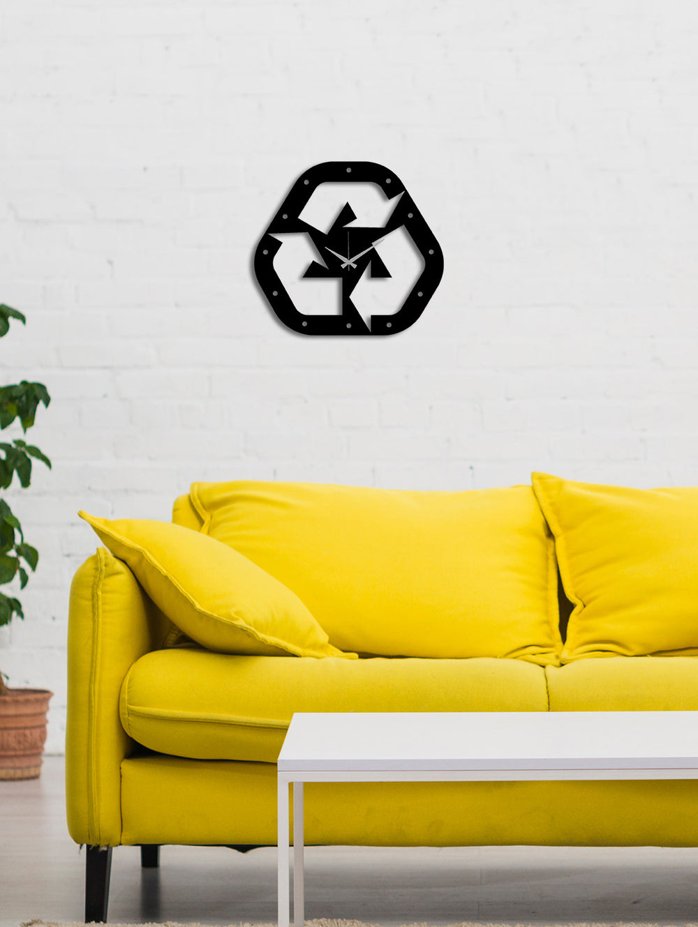 Sessiz Akar Saniyeli (Silent Sweep) Metal Duvar Saati Mekanizması