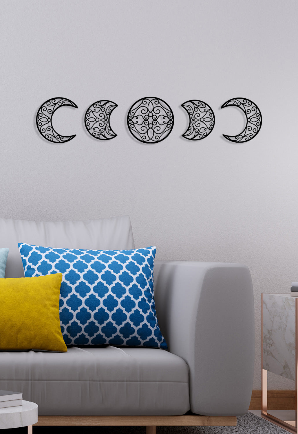 Zero VOC Sağlıklı Boya ile Mühürlenmiş Estetik Spiritüel Metal Sanatı