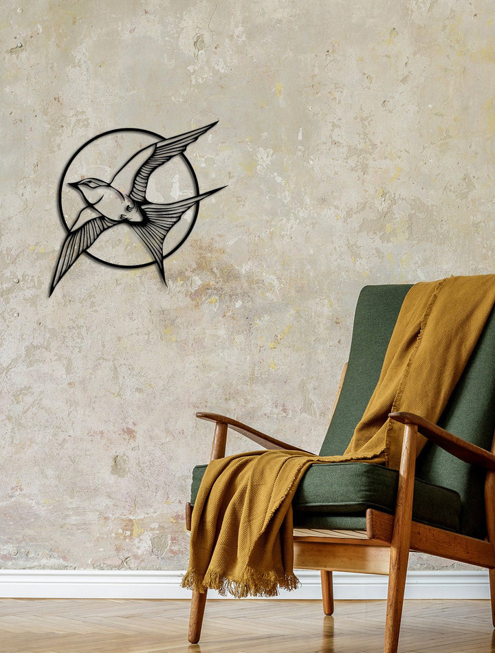 Güneş ve Kırlangıç Panosu ve 2 cm Derinlik Paylı Doğal Gölge Efekti