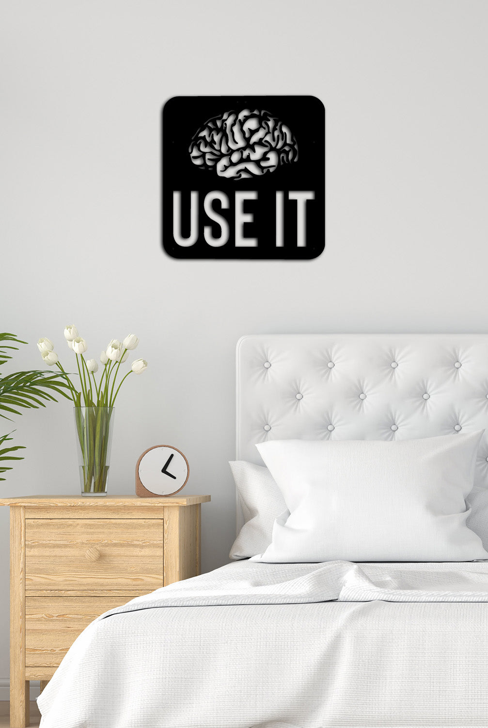 Yekpare Beyin Tablosu ve 2 cm Duvar Gölge Derinliği